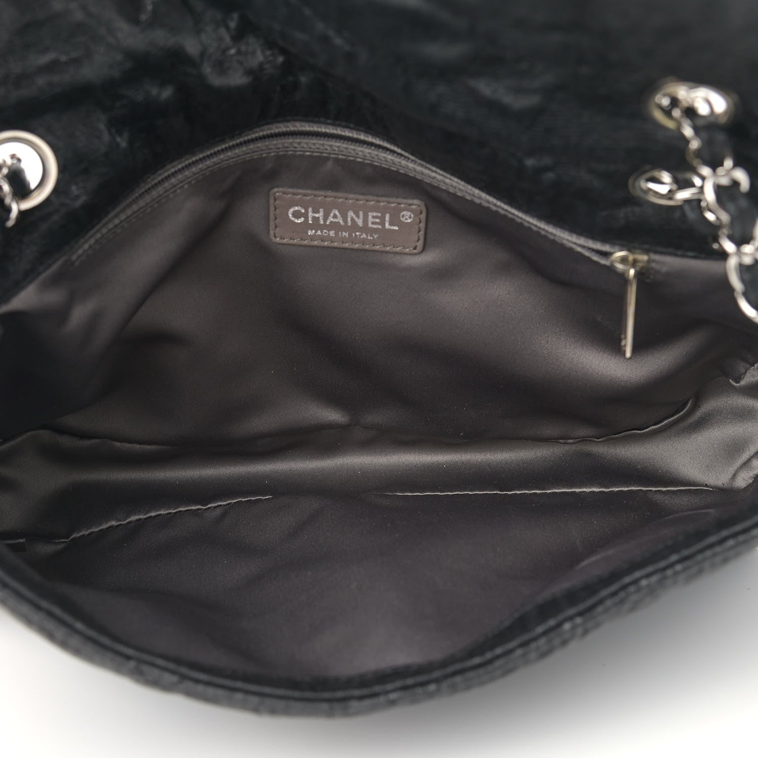 Chanel Coated Canvas Quilted Le Marais Flap Black 5 of 9