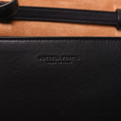 Bottega Veneta Lambskin Maxi Intrecciato Mini Cassette Crossbody Bag Black 8 of 18