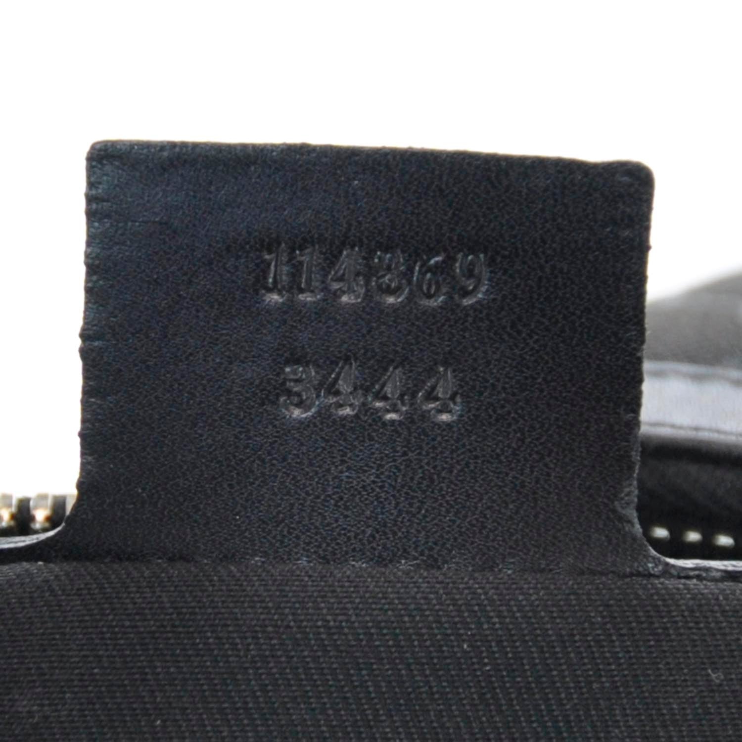 Gucci Monogram Reins Hobo Black 8 of 9