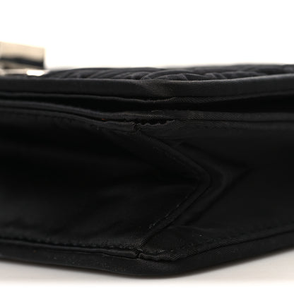 Miu Miu Tessuto Matelasse Delice Miu Logo Bag Black 10 of 11