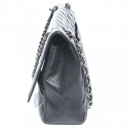 Chanel Caviar Maxi Single Flap Black 9 of 12