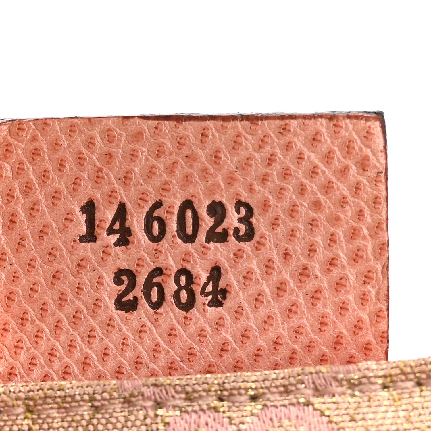 Gucci Metallic Monogram Lizard Jackie O Hobo Pink 7 of 12