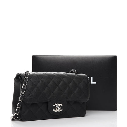 Chanel Caviar Quilted Mini Rectangular Flap Black 8 of 8