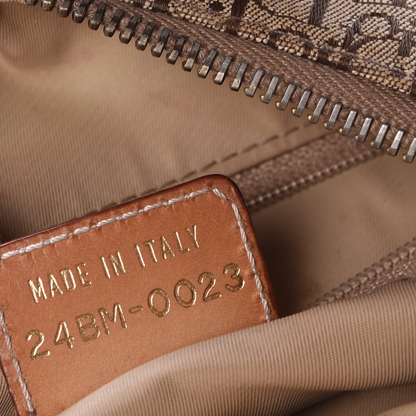 Monogram Street Chic Hobo Beige
