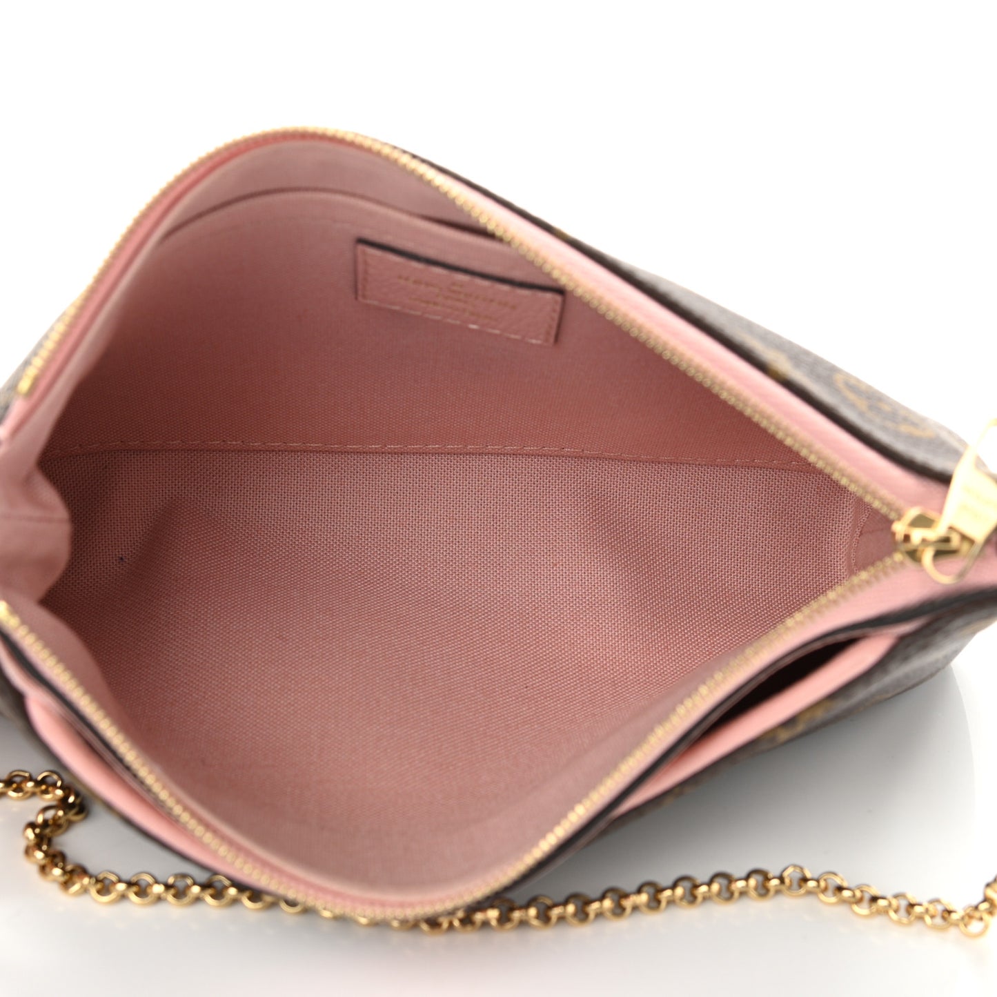 Monogram Pallas Clutch Rose Poudre