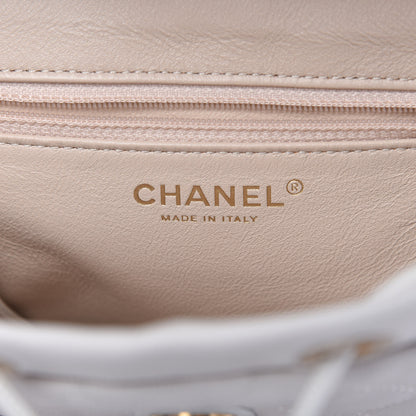 Chanel Caviar Quilted Filigree Backpack White 8 of 10