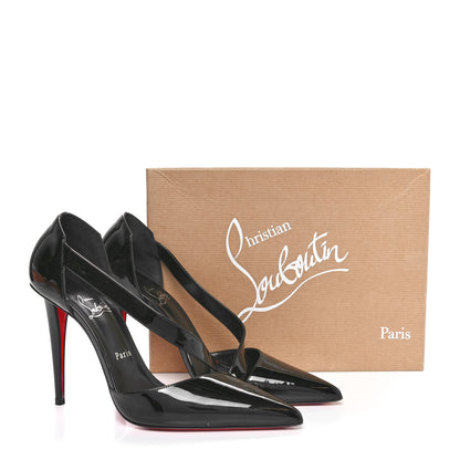 Christian Louboutin Patent Astrid 100 Pumps 39.5 Black 9 of 9
