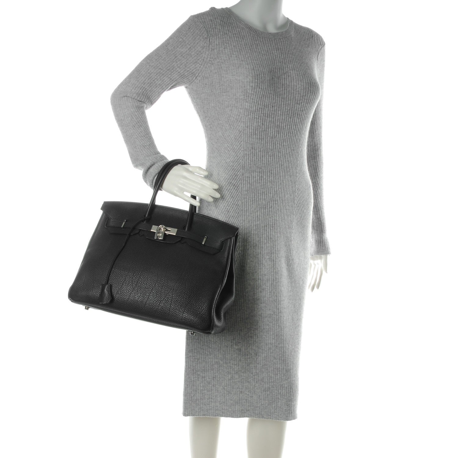 Hermes Togo Birkin 35 Black 2 of 22