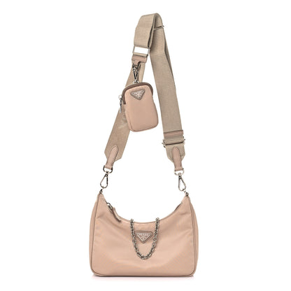Prada Nylon Re-Edition 2005 Shoulder Bag Deserto 1 of 12
