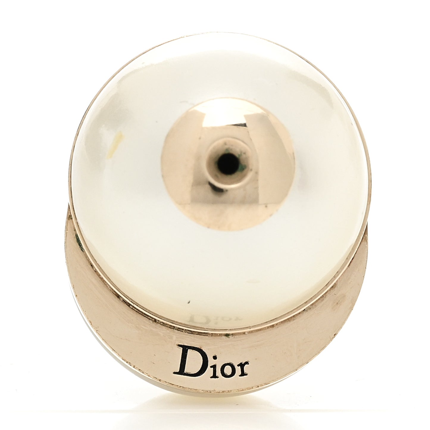 Pearl Mise En Dior Tribal Earrings Gold