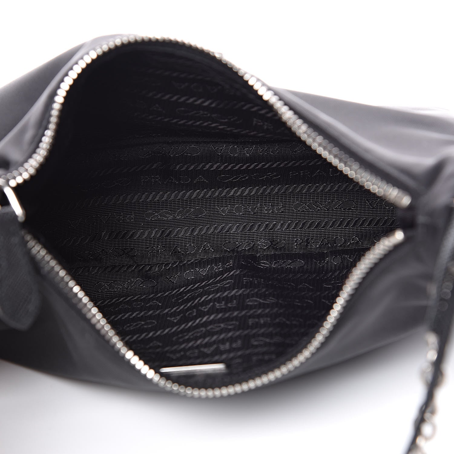 Prada Nylon Re-Edition 2005 Shoulder Bag Black 5 of 9