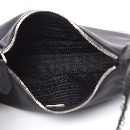 Prada Nylon Re-Edition 2005 Shoulder Bag Black 5 of 9