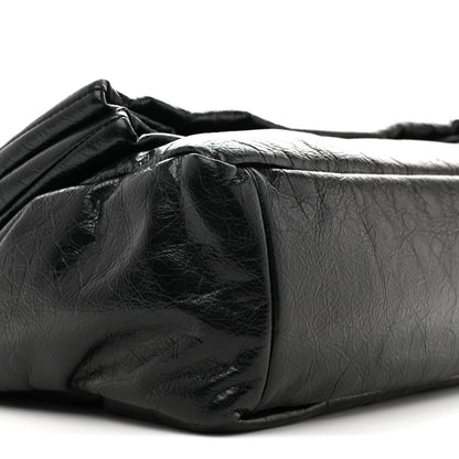 Balenciaga Arena Calfskin Medium Monaco Chain Shoulder Bag Black 10 of 11
