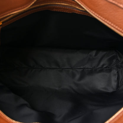 Burberry Calfskin Logo Embossed Medium Ardwell Tote Tan 5 of 11