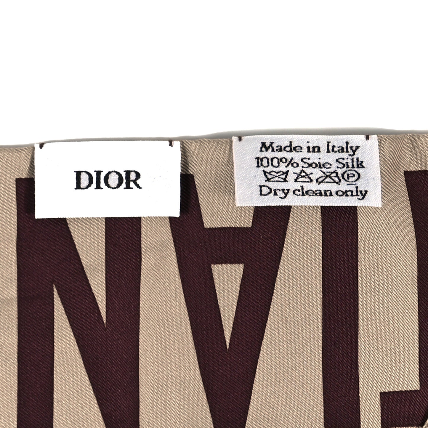 Silk Oblique Mitzah Scarf Bordeaux