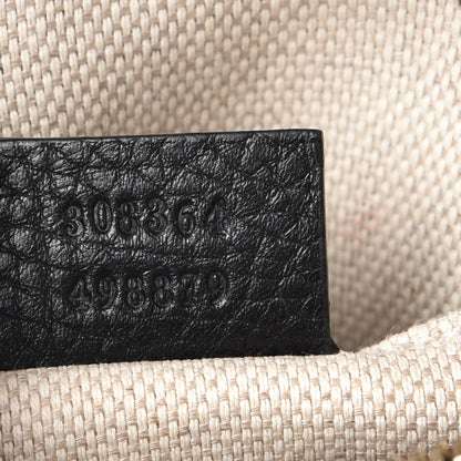 Gucci Pebbled Calfskin Small Soho Disco Bag Black 7 of 8