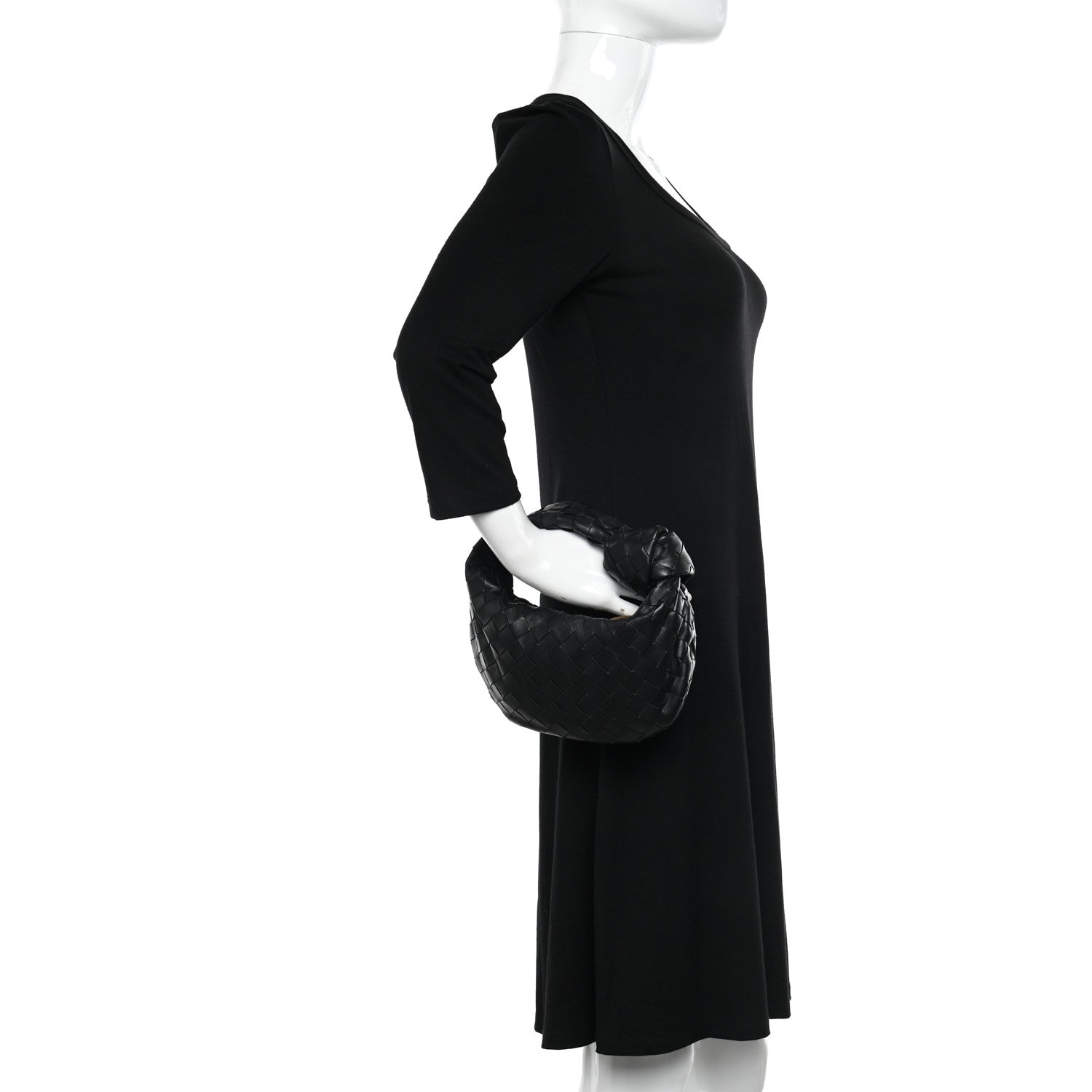 Bottega Veneta Nappa Intrecciato Mini Jodie Black 2 of 11