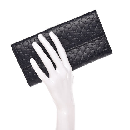 Gucci Microguccissima Continental Flap Wallet Navy 2 of 9