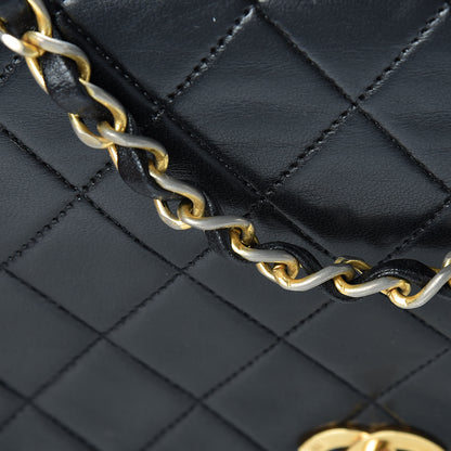 Chanel Lambskin Quilted Small Single Flap Black 19 of 21