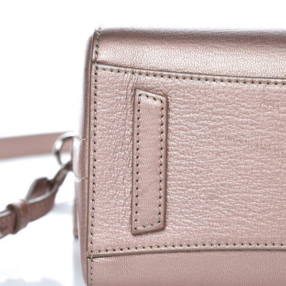Givenchy Metallic Sugar Goatskin Mini Antigona Light Pink 9 of 10