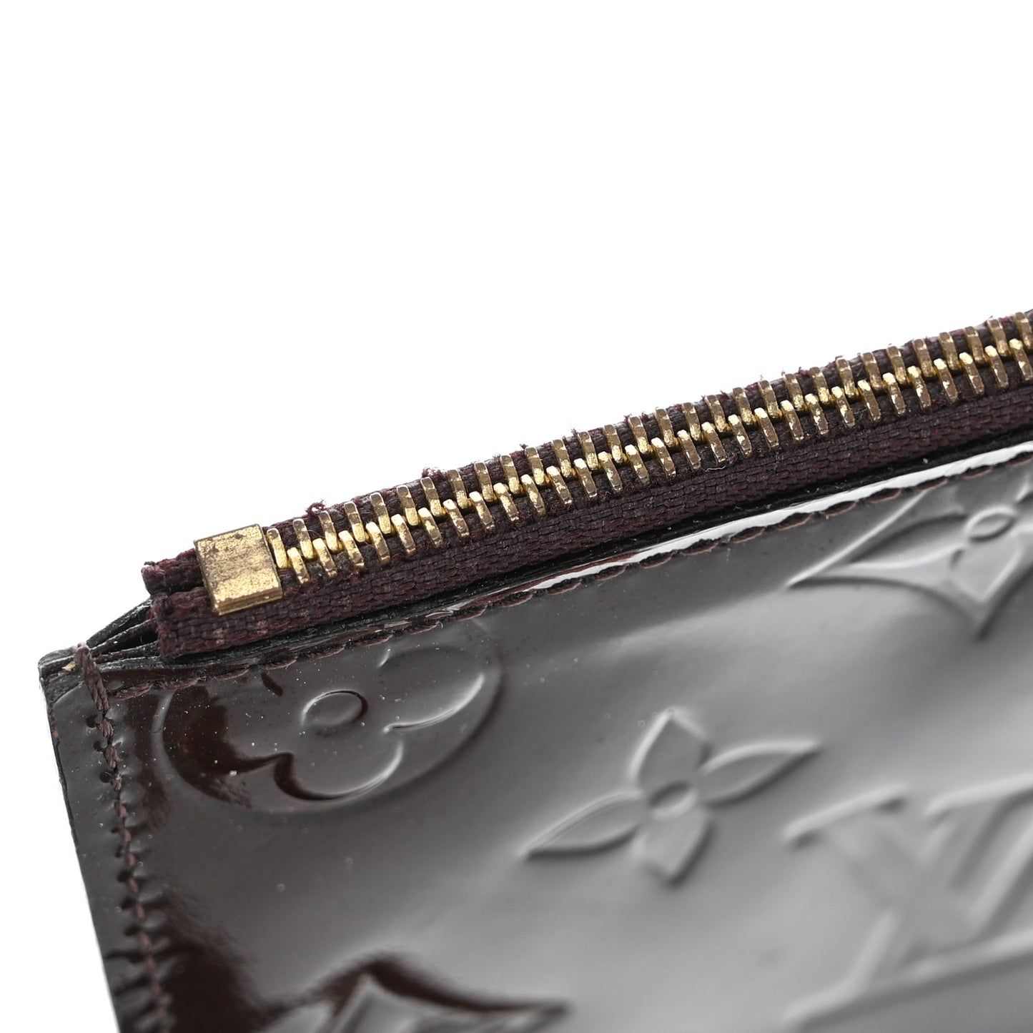 Vernis Pochette Felicie Chain Wallet Amarante