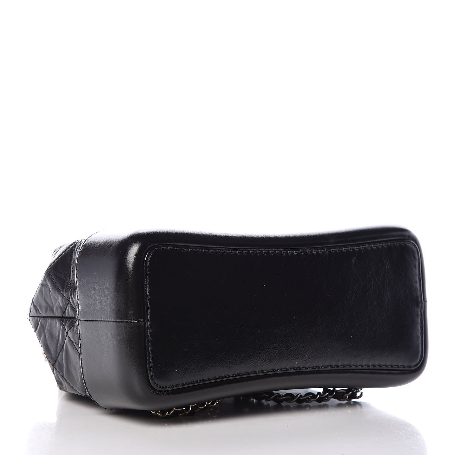 Chanel Aged Calfskin Quilted Small Gabrielle Backpack Black 4 of 10