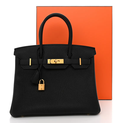 Hermes Togo Birkin 30 Black 13 of 13