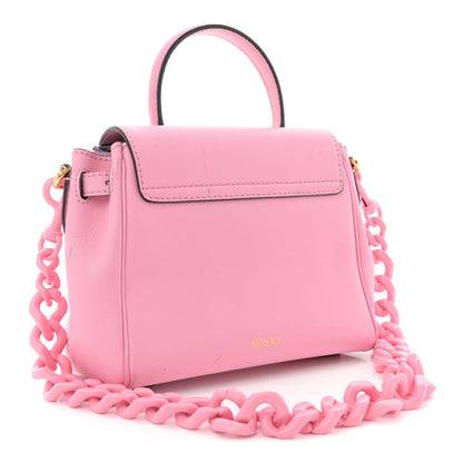 Versace Grained Calfskin Small La Medusa Top Handle Bag Pink 3 of 13