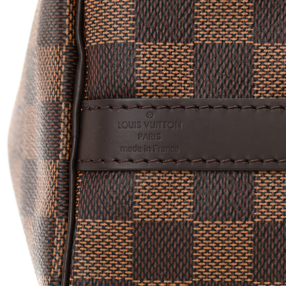 Louis Vuitton Damier Ebene Speedy Bandouliere 25 6 of 8