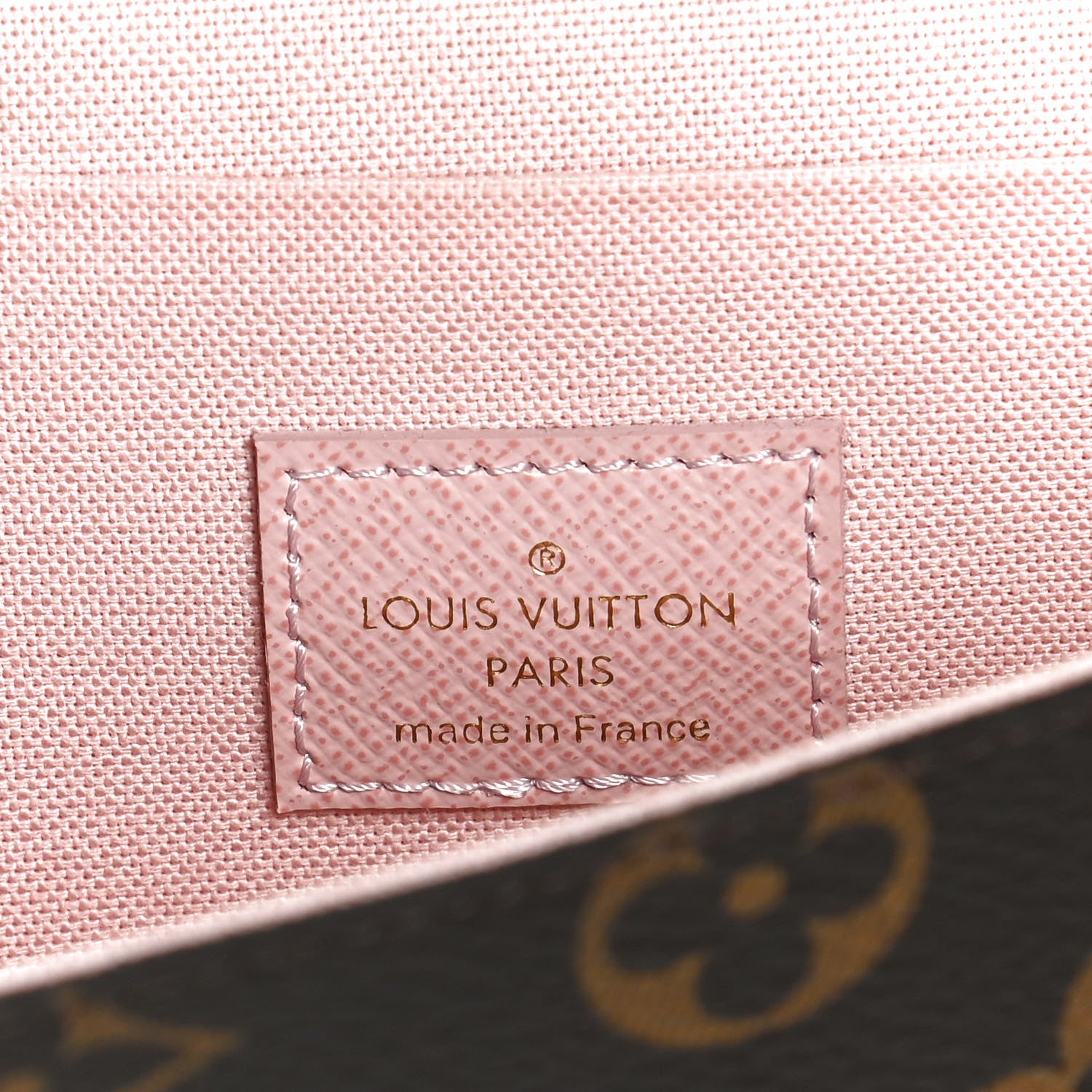 Louis Vuitton Monogram Lovely Birds Pochette Felicie Chain Wallet 6 of 9