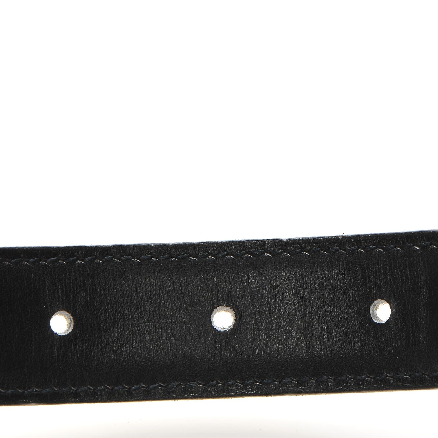 Box Togo Constance 24mm H Belt 65 Noir Gold