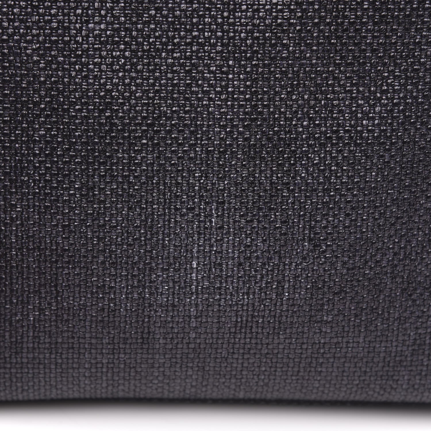 Chanel Woven Straw Raffia Mini Deauville Tote Black 11 of 12