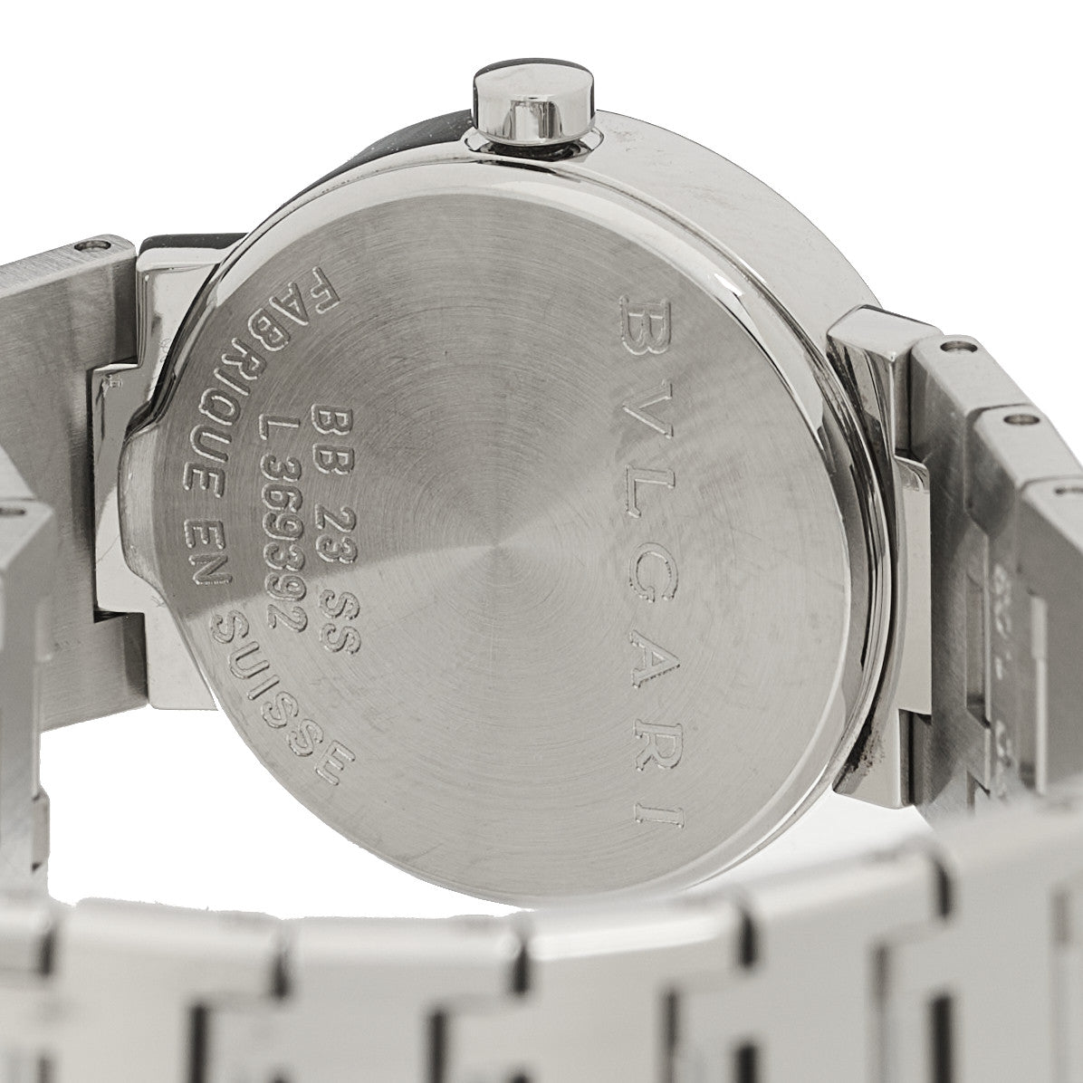 Stainless Steel 23mm Quartz Watch Black