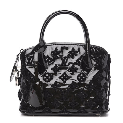 Louis Vuitton Patent Lambskin Fascination Lockit BB Black 1 of 9
