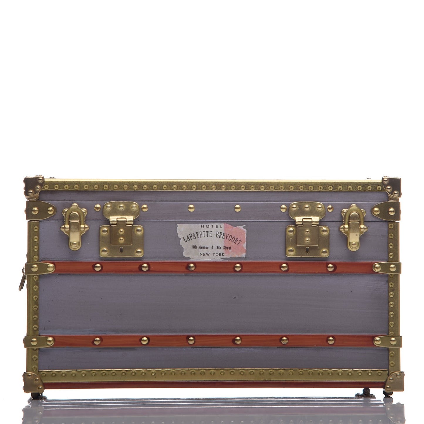 Mini Malle Zinc Trunk Paperweight Jewelry Box