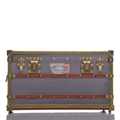 Louis Vuitton Mini Malle Zinc Trunk Paperweight Jewelry Box 1 of 11