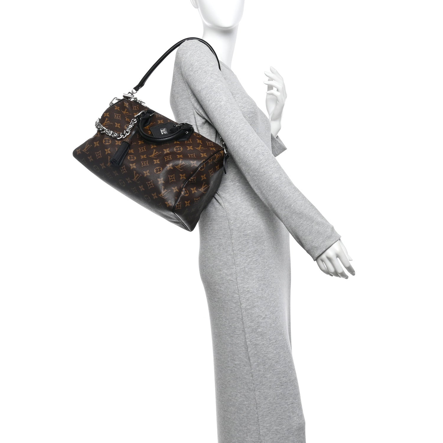 Louis Vuitton Monogram Speedy Soft 30 Dark 2 of 11