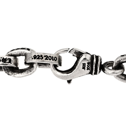 Chrome Hearts Sterling Silver Paper Chain Bracelet 4 of 4