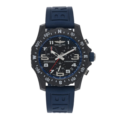 Breitling Breitlight Rubber 44mm Endurance Pro Chronograph Quartz Watch Black X82310 1 of 5