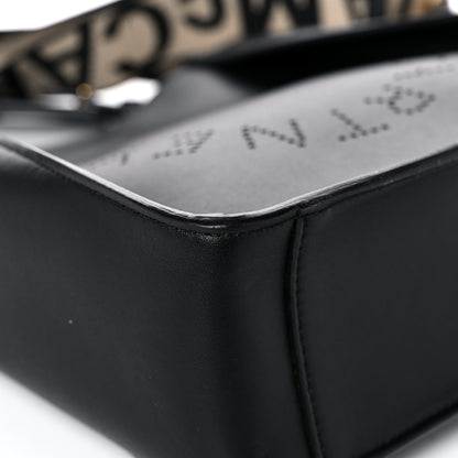 Stella McCartney Eco Alter Nappa Perforated Logo Mini Crossbody Black 8 of 12