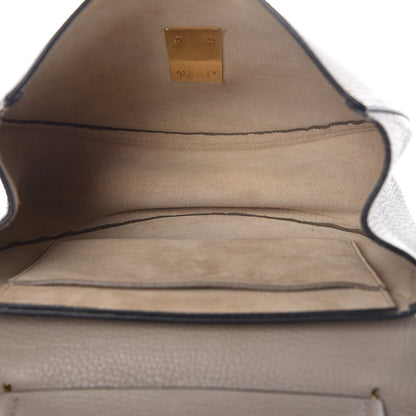 Chloe Grained Lambskin Drew Shoulder Bag Motty Grey 5 of 8