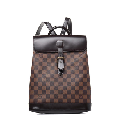 Louis Vuitton Damier Ebene Soho Backpack 1 of 14