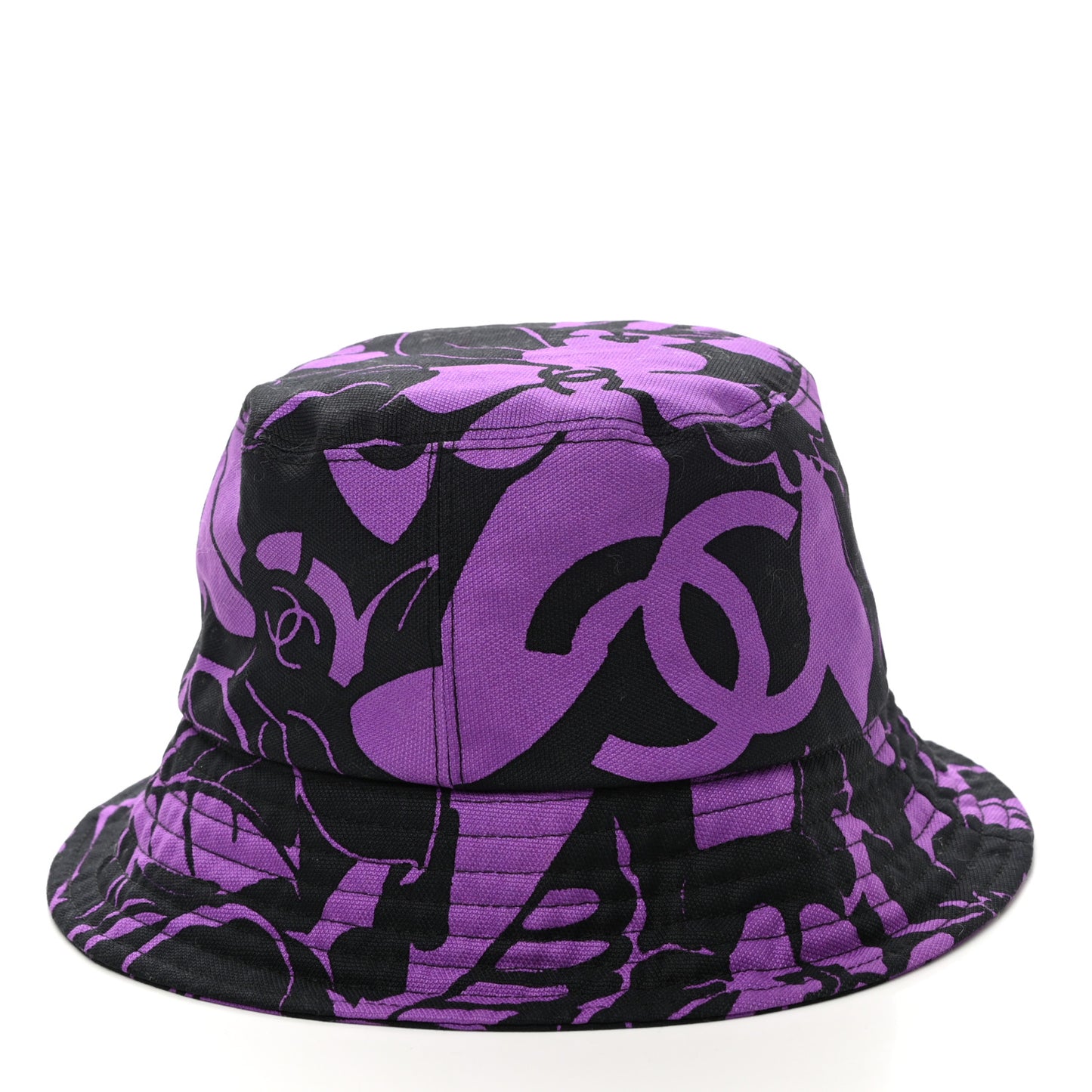 Canvas CC Cloche Hat M Purple Black