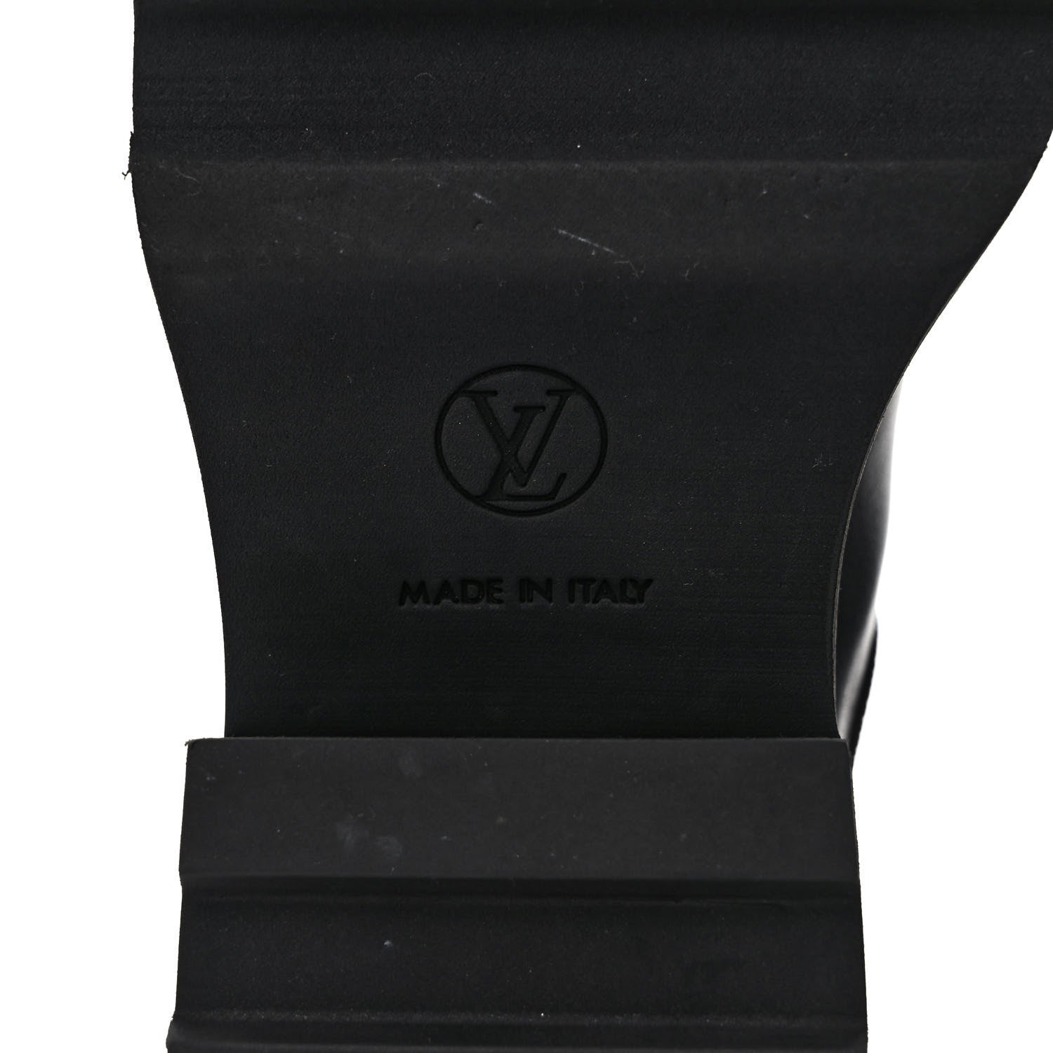Louis Vuitton Calfskin Monogram Beaubourg Ankle Boots 37.5 Black 7 of 9