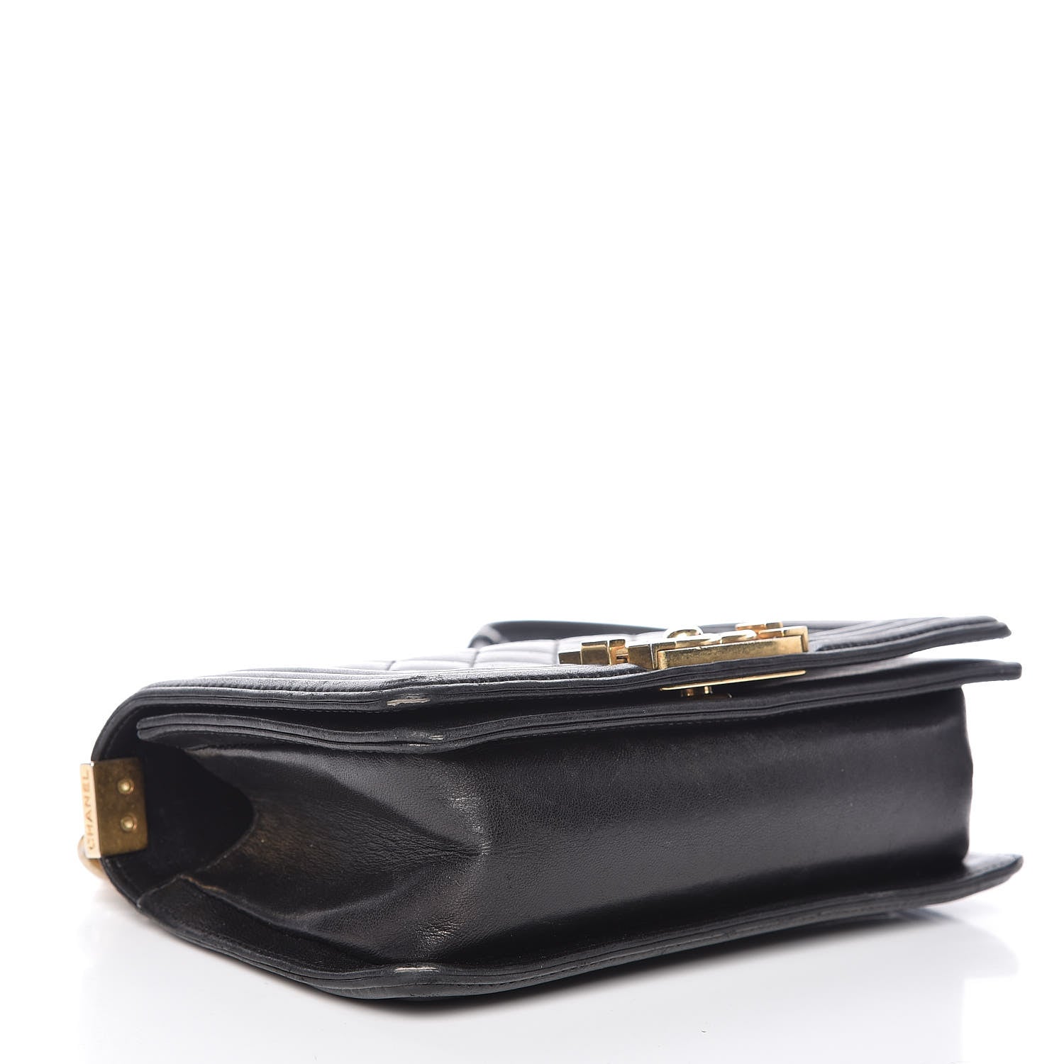 Chanel Lambskin Quilted Small Boy Flap Black 4 of 18