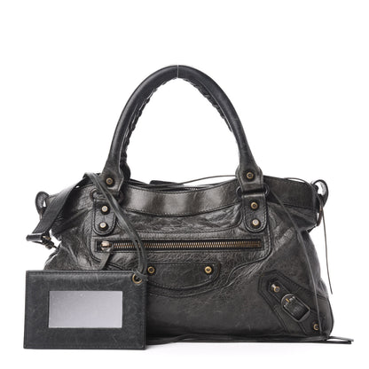 Balenciaga Agneau Classic Hardware First Anthracite 1 of 15