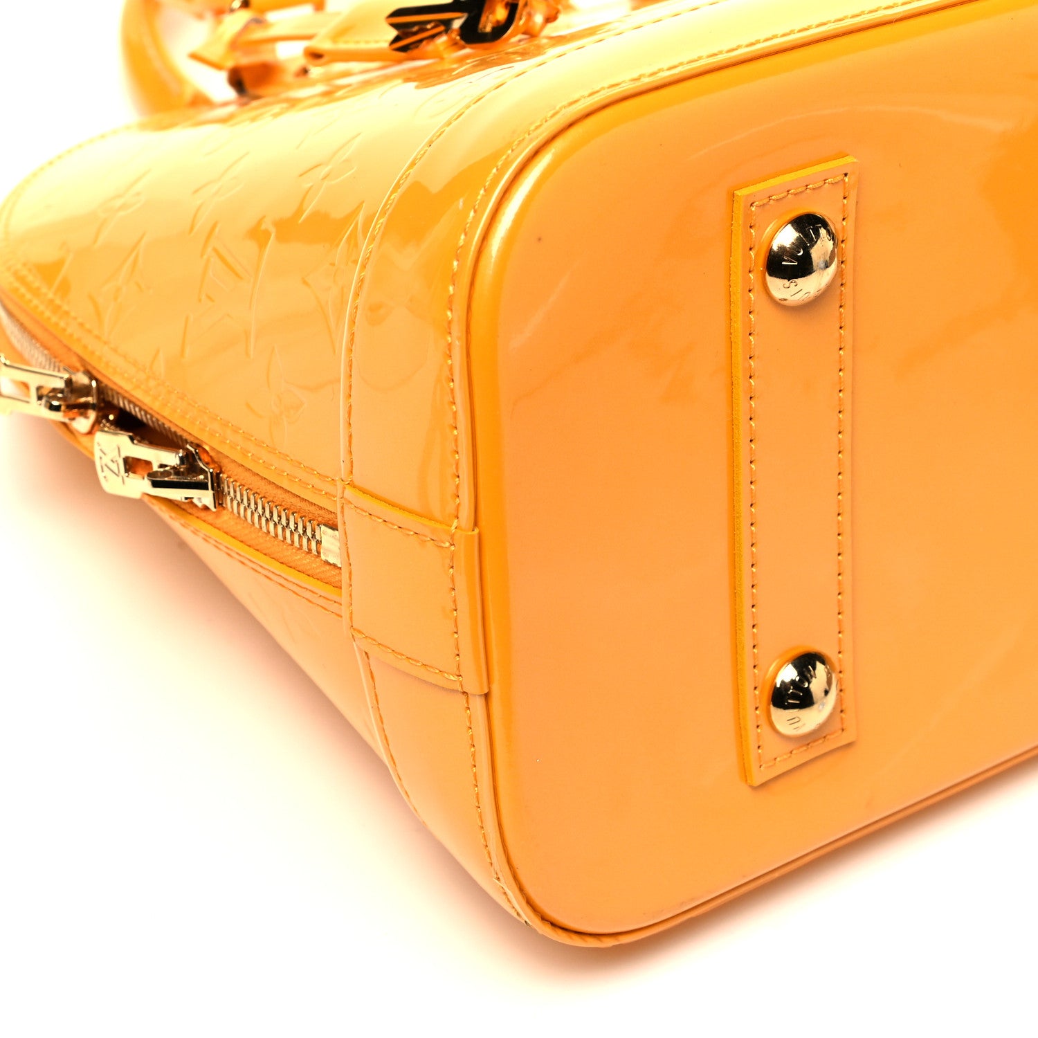 Louis Vuitton Vernis Alma PM Jaune Passion 7 of 8