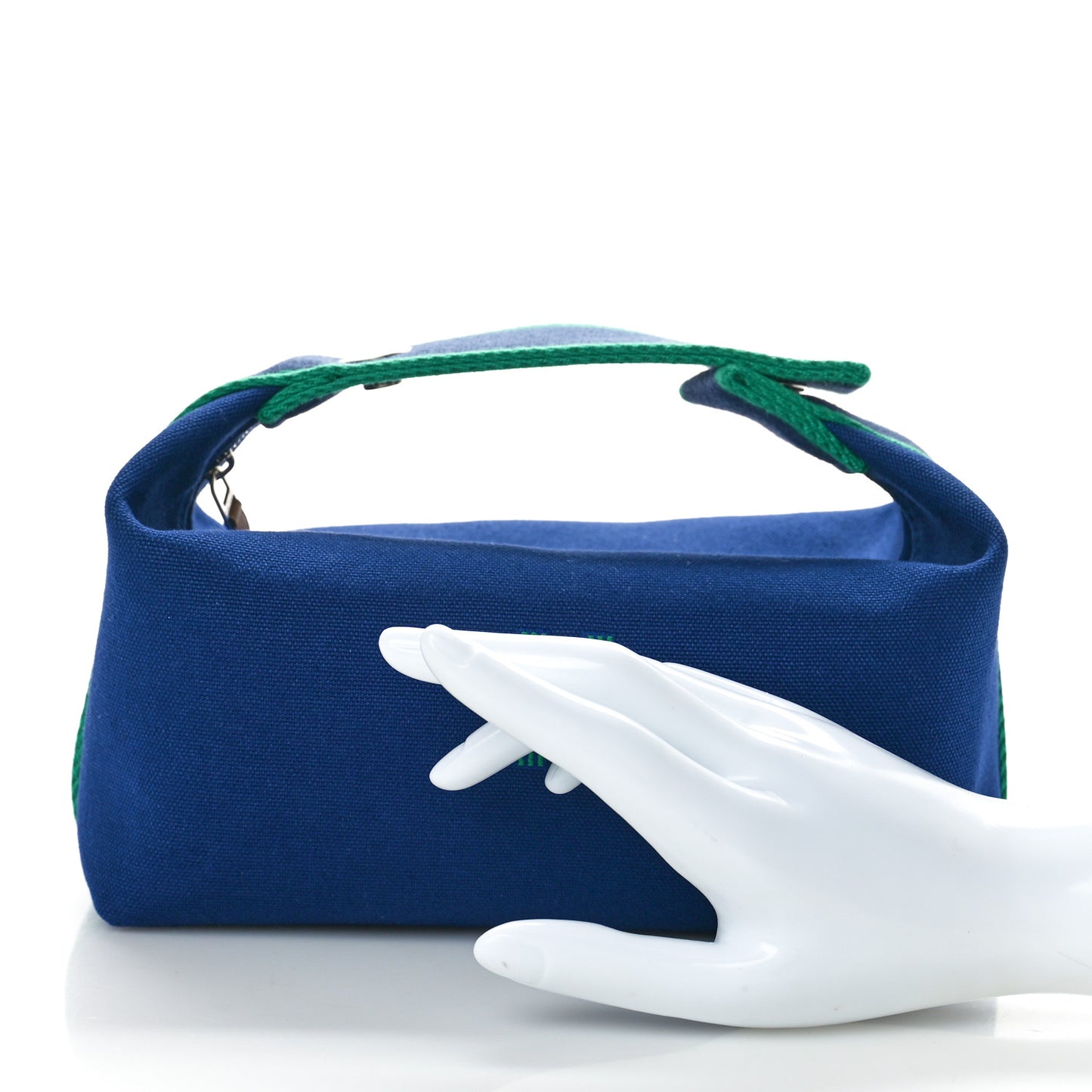 Canvas Large Bride-A-Brac Pouch Marine