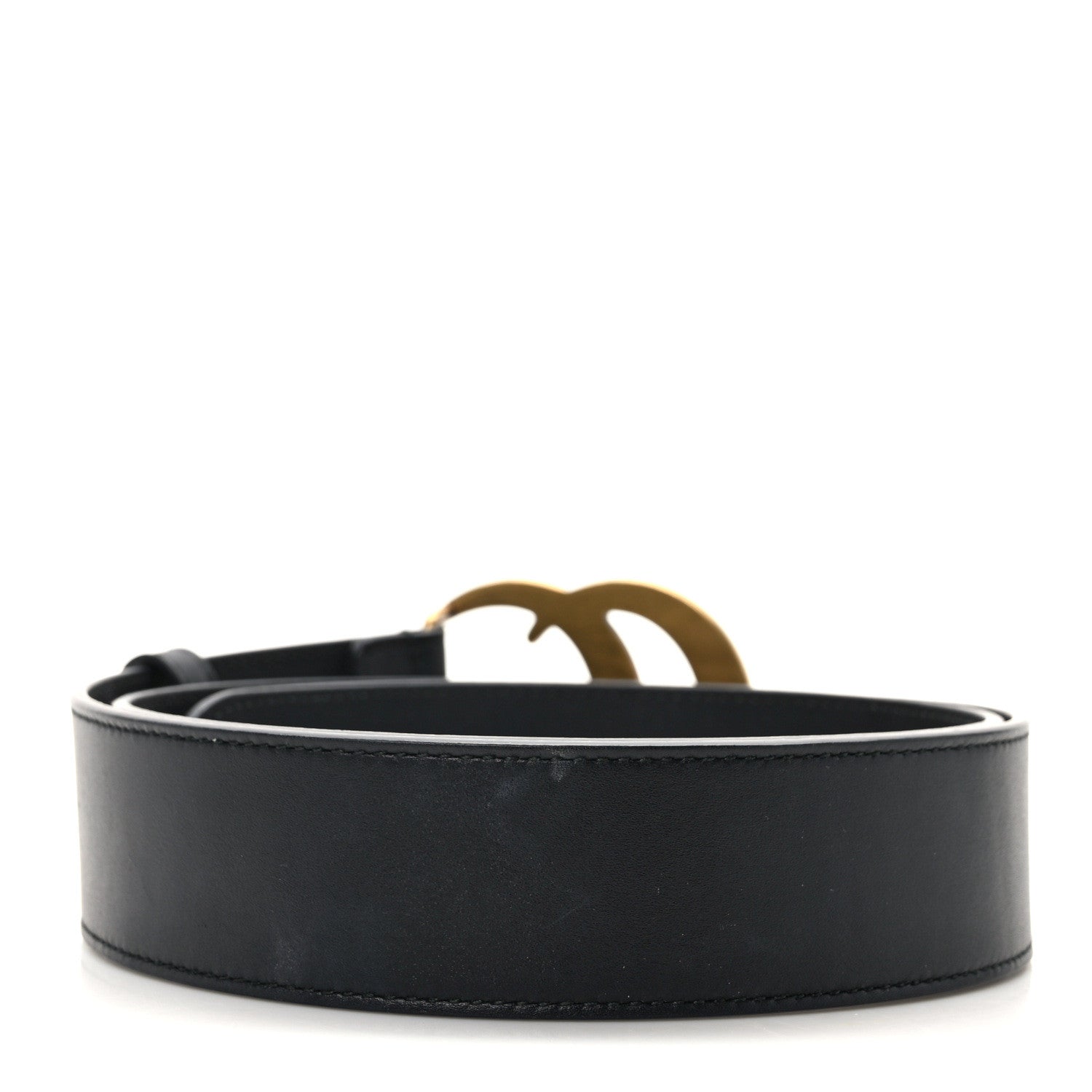 Gucci Calfskin Double G 40mm Belt 90 36 Black 2 of 5