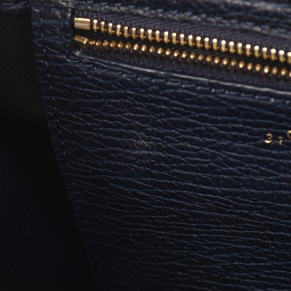 3.1 Phillip Lim 3.1 Textured Calfskin Mini Pashli Satchel Ink 9 of 10